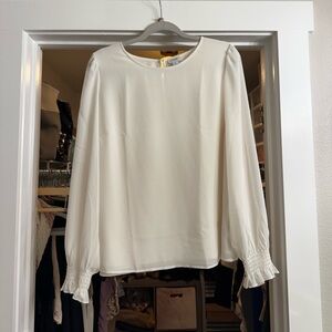 J. Crew Women's White Blouse